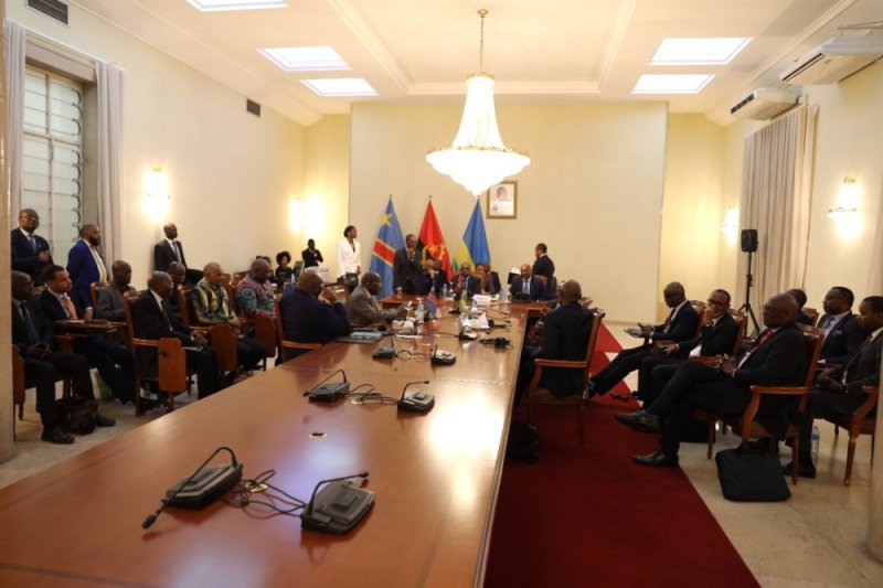 Intumwa z'u Rwanda n'iza RDC zigiye gusubira i Luanda