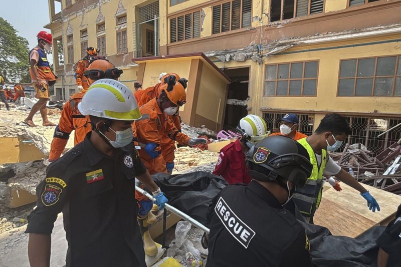 Leta ya Myanmar yatangaje ko abarenga 2000 bamaze kwicwa n'umutingito
