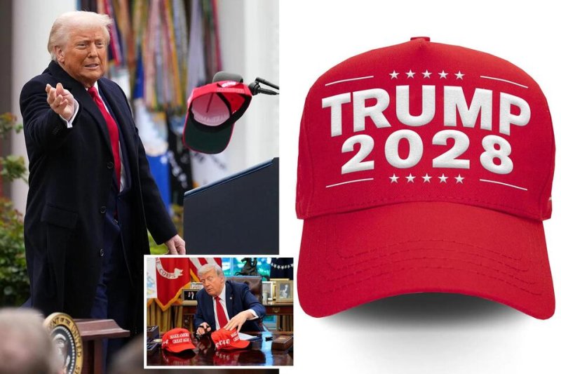 Hashyizwe hanze imyambaro yamamaza Trump mu matora azaba mu 2028
