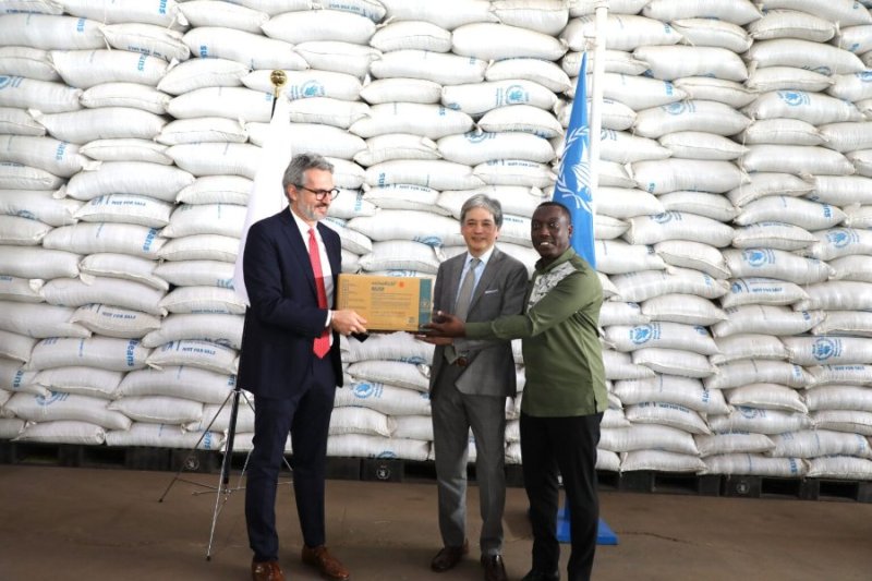 U Buyapani bwahaye PAM Rwanda inkunga y'asaga miliyoni 900Frw 