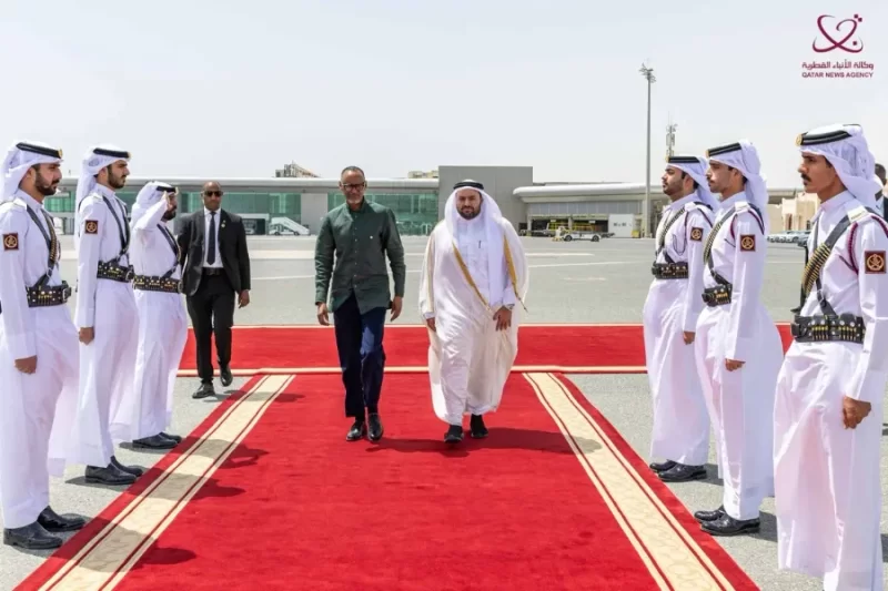 Perezida Kagame yasoje uruzinduko yagiriraga muri Qatar