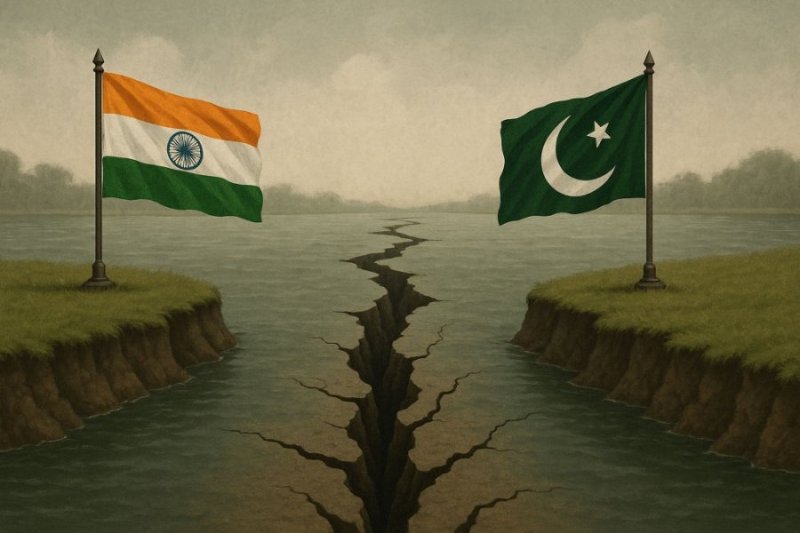 Intandaro y'umwanzuro w'u Buhinde wo guhagarika amasezerano bwagiranye na Pakistan