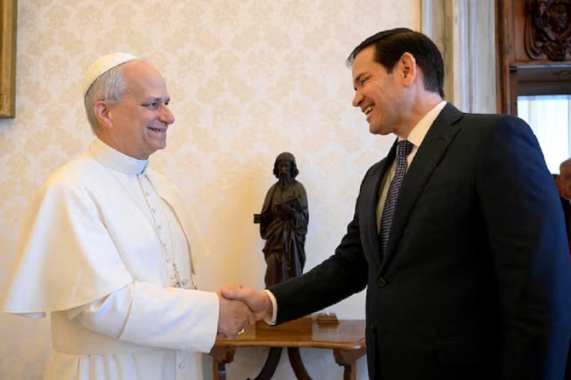 Marco Rubio agiye guhura na Papa Léon XIV
