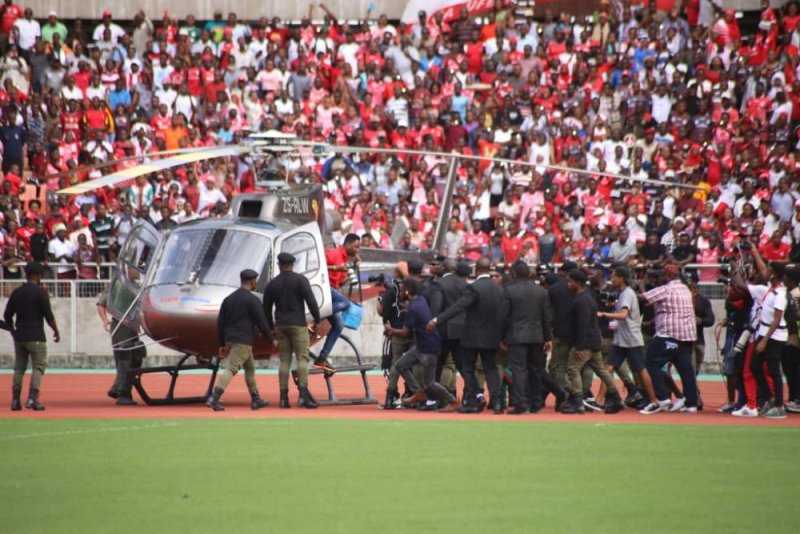 Diamond Platnumz yakoze agashya yitabira SIMBA DAY ari muri kajugujugu [AMAFOTO]