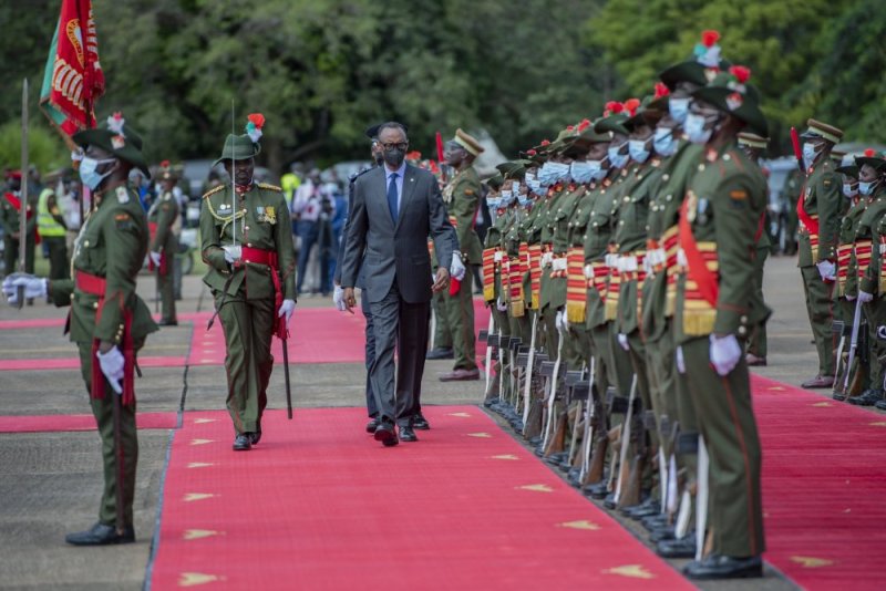 Perezida Kagame yageze mu murwa Livingtsone muri Zambia [AMAFOTO]