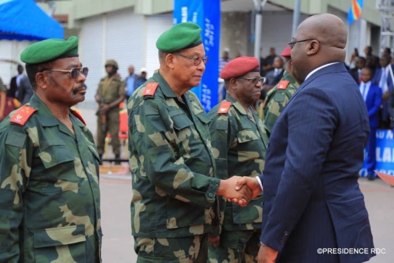 Perezida Tshisekedi yirukanye abasirikare 4 bakomeye abashinja gukorana n'u Rwanda