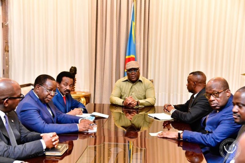 Perezida Tshisekedi yinjiye mu biganiro na MONUSCO bishobora kuyirukana muri RDC