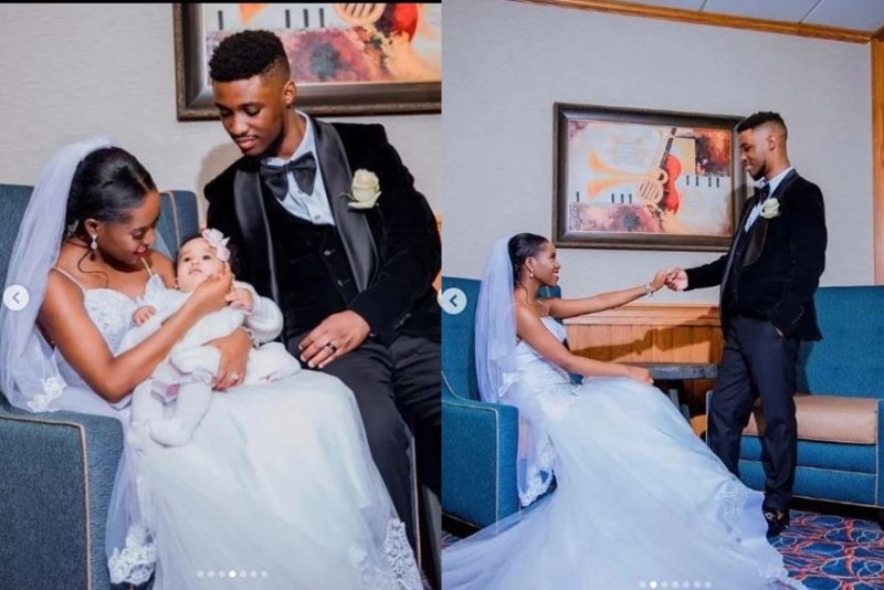 Reba amafoto utabonye y'ubukwe bw'umuramyi Iyamuremye Serge(Amafoto)