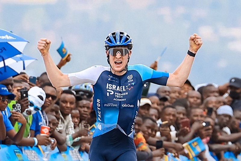 Joseph Blackmore yegukanye agace ka Gatandatu ka Tour du Rwanda afata umwambaro w'umuhondo