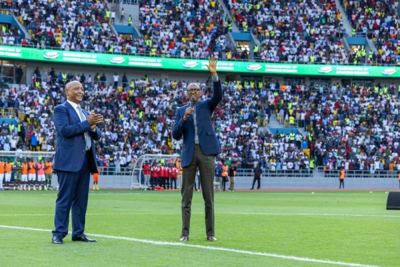 Ubu nta rwitwazo mufite"-Perezida Kagame afungura Sitade Amahoro ku mugaragaro