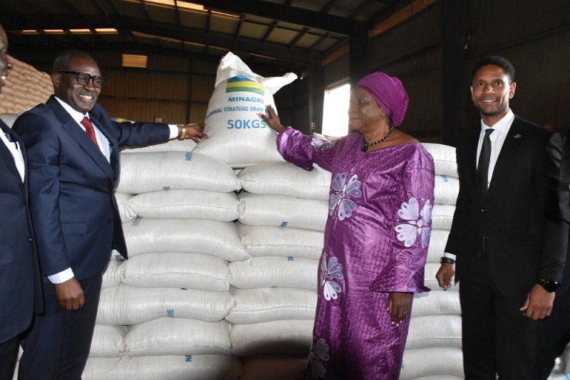 Zambia yashimiye u Rwanda rwayihaye inkunga ya toni 1000 z'ibigori