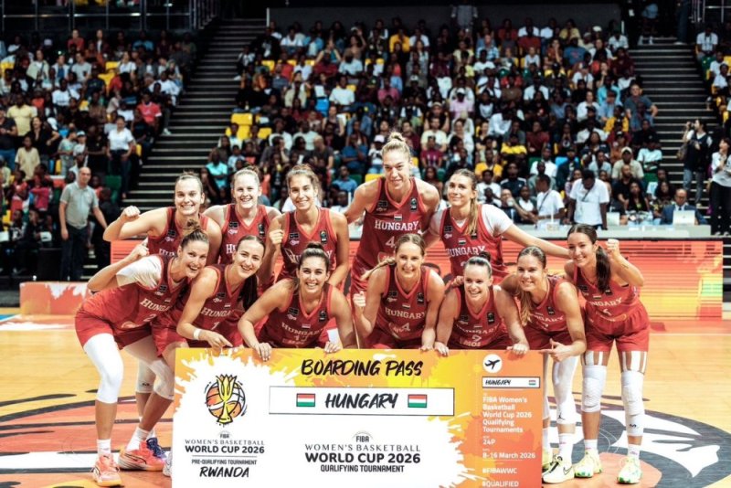 Basketball: Hongrie yatwaye umwanya wa mbere mu mikino yo gushaka itike y'igikombe cy'Isi 