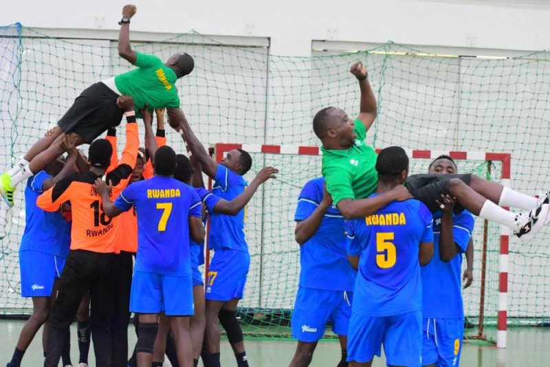 Handball: Ikipe y'u Rwanda yegukanye Igikombe cya Afurika cya U-20
