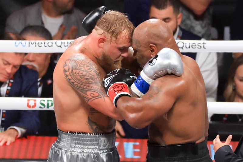 Mike Tyson yatsinzwe na Jake Paul mu mukino w'amateka
