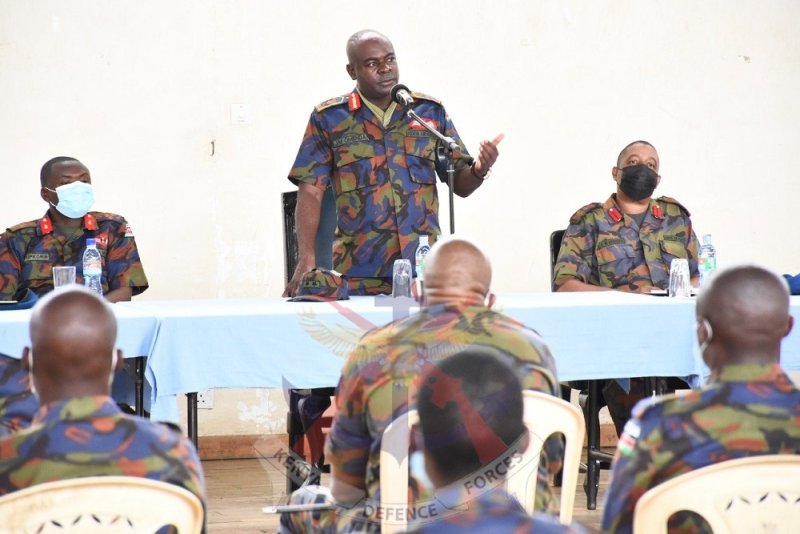 Umugaba wungirije w'Ingabo za Kenya yagaragaje ko ingabo ze zititeguye gupfira Abanye-Congo