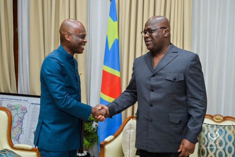Tshisekedi yakiriye intumwa y'umuhuza Perezida Gnassingbé
