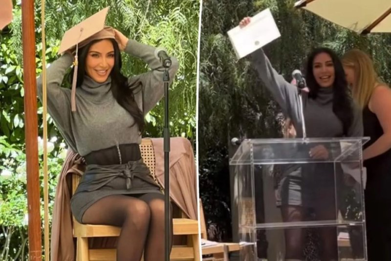 Kim Kardashian yarangije amasomo mu mategeko nyuma y'imyaka 6