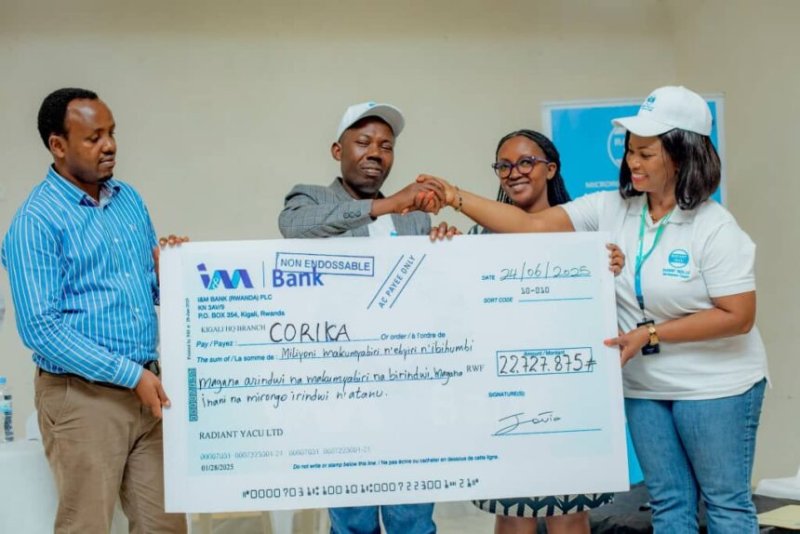 Gasabo: Abahinzi b'umuceri wangijwe n'ibiza bashumbushijwe miliyoni zisaga 22 Frw