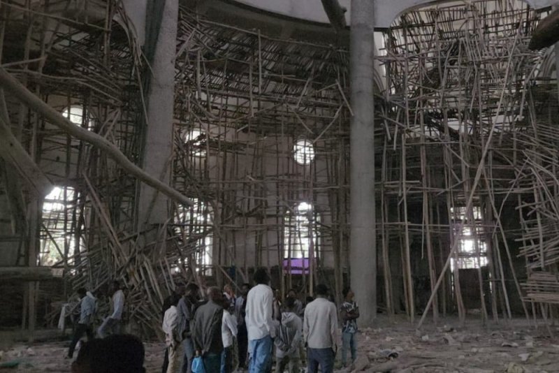 Urusengero rwaguye ruhitana abantu 30 muri Ethiopia