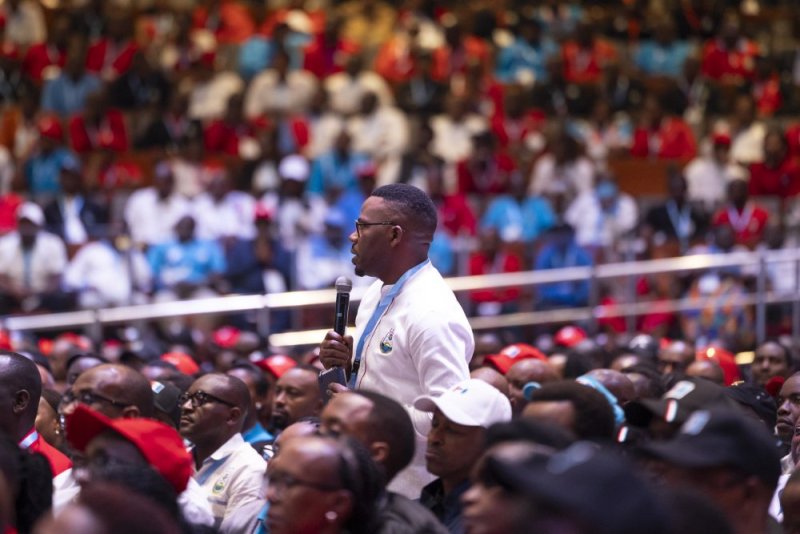 Imbere ya Perezida Kagame, Bamporiki ati 'Iri joro nsinziriye najya mu ijuru nishimye'