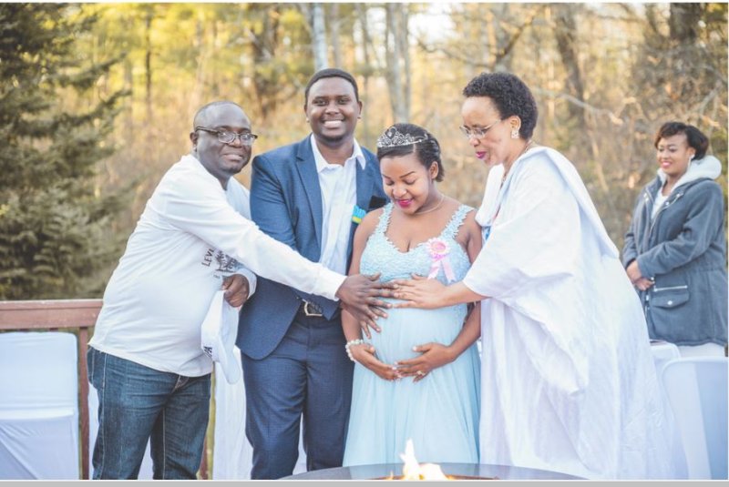 Clarisse Karasira yakorewe ibirori byo kwitegura imfura ye( Baby shower)[AMAFOTO]