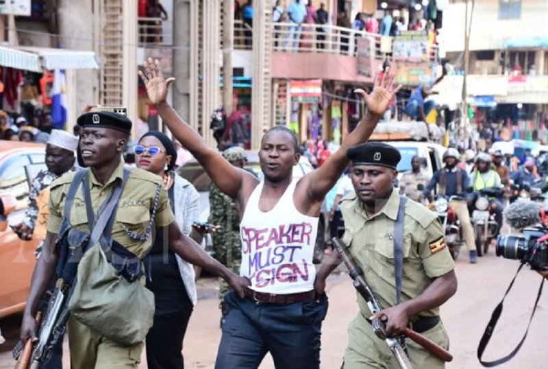 Uganda: Abagera muri 60 ni bo batawe muri yombi bagerageza kwigaragambya