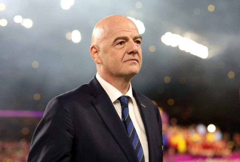 Ukraine yashyize Infantino ku rutonde rw'abanzi bo kwikiza