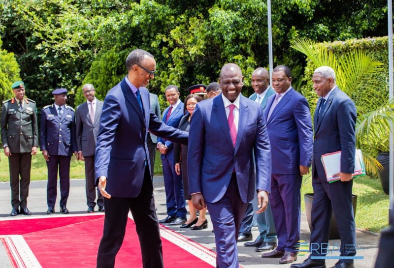 Perezida Ruto yasuye u Rwanda [AMAFOTO]