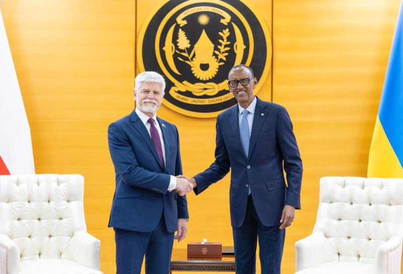 Perezida wa Czech yahishuye icyo yakunze kuri Perezida Kagame