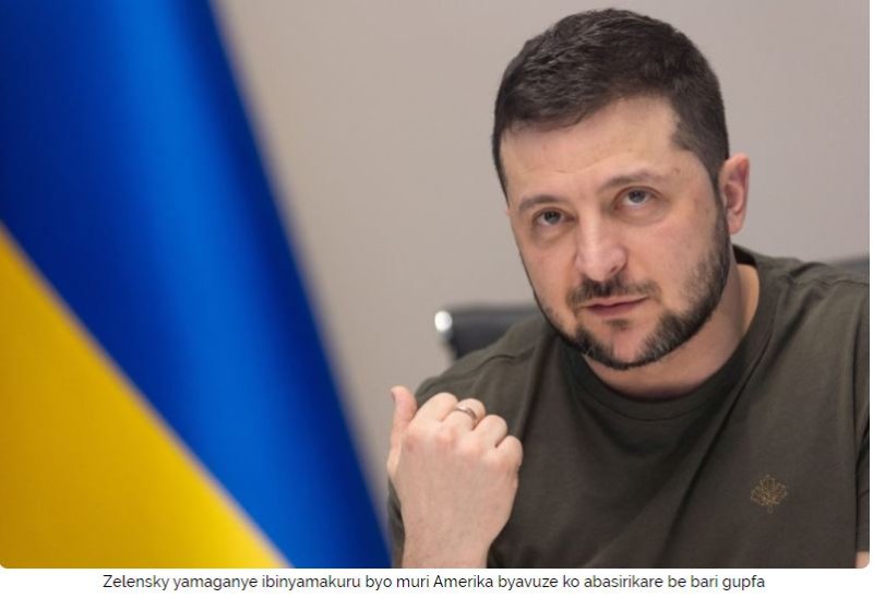 Perezida Zelensky ntiyanyuzwe n'ubushyo amakuru y'urupfu rw'abasirikare be yagiye hanze 