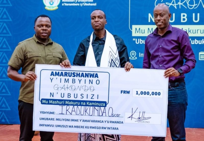 Minisitiri Dr. Utumatwishima yasabye urubyiruko gukoresha neza impano zarwo mu kwihangira imirimo