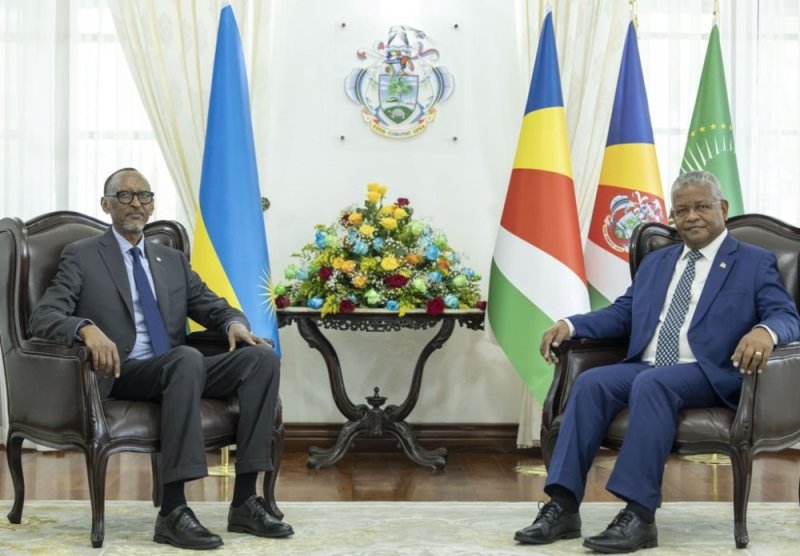 Perezida wa Madagascar n'uwa Seychelles bazitabira irahira rya Perezida Kagame