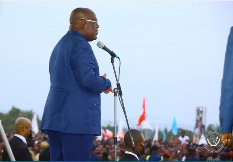 Kagame arantinya, ntashobora kundeba mu maso: Tshisekedi yishongoye ku Rwanda