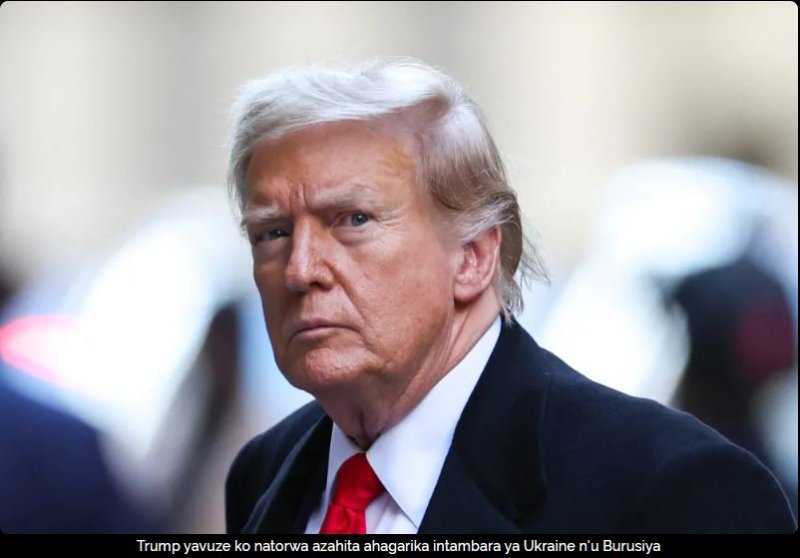 Donald Trump yahize gukura Amerika mu ntambara ya Ukraine niba atowe