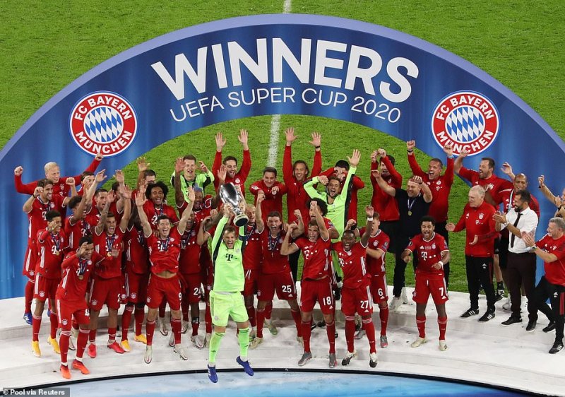 Bayern Munich yongeye gukora amateka itwara UEFA Super Cup