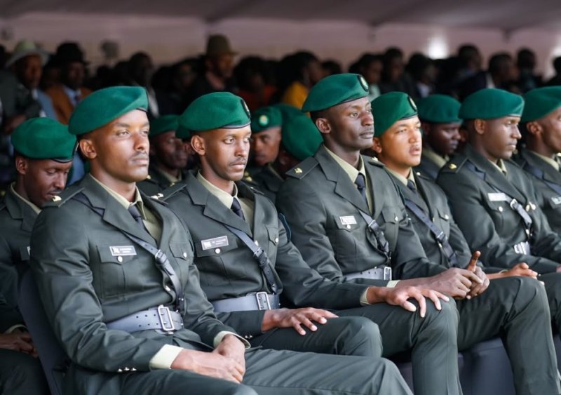 Brian Kagame mu ba Ofisiye bashya bagiye kwinjizwa mu Ngabo z'u Rwanda-AMAFOTO