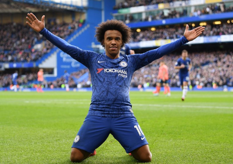 Willian yasezeye muri Chelsea afungura amarembo amwerekeza muri Arsenal