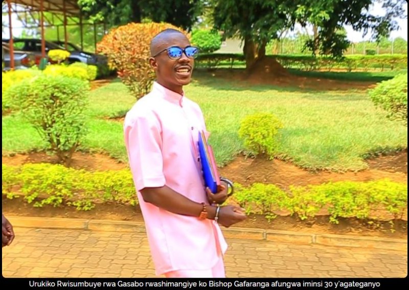 Urukiko rwashimangiye ko Bishop Gafaranga afungwa iminsi 30 y'agateganyo