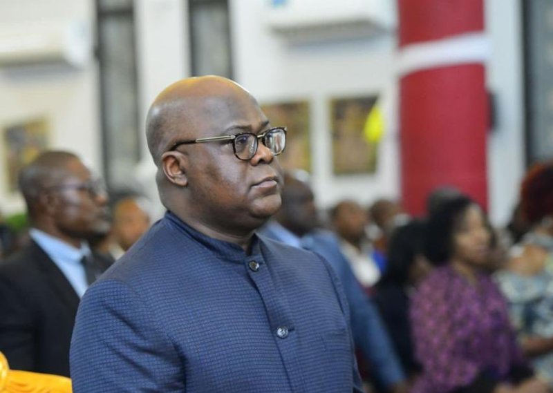 Tshisekedi yongeye kugaragara mu ruhame nyuma y'icyumweru cyose abantu bibaza aho aherereye
