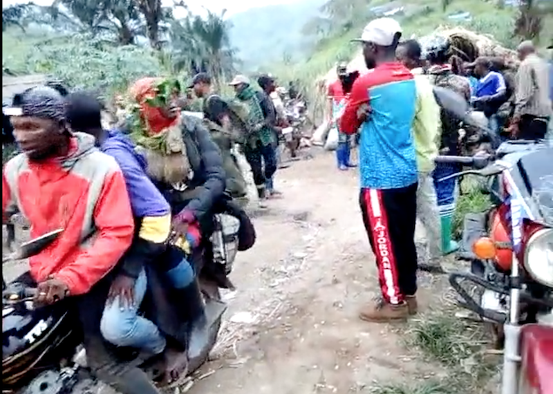 RDC: Inyeshyamba zambaye amakoma nk'Interahamwe zaje i Goma gufasha FARDC