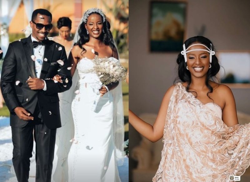 Pamella wo muri Mackenzie yakoze ubukwe n'umukunzi we(AMAFOTO)