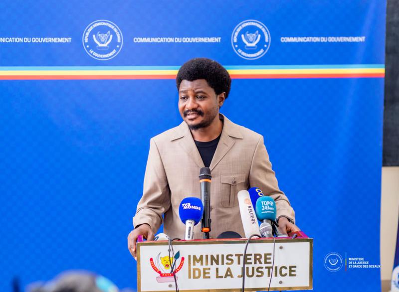 Minisitiri w'Ubutabera wa RDC yambuwe ubudahangarwa nyuma yo kwitakana Minisitiri w'Intebe