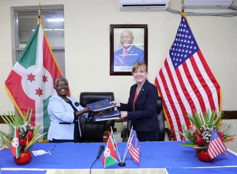 Amerika igiye guha u Burundi miliyoni 156 z'amadorali