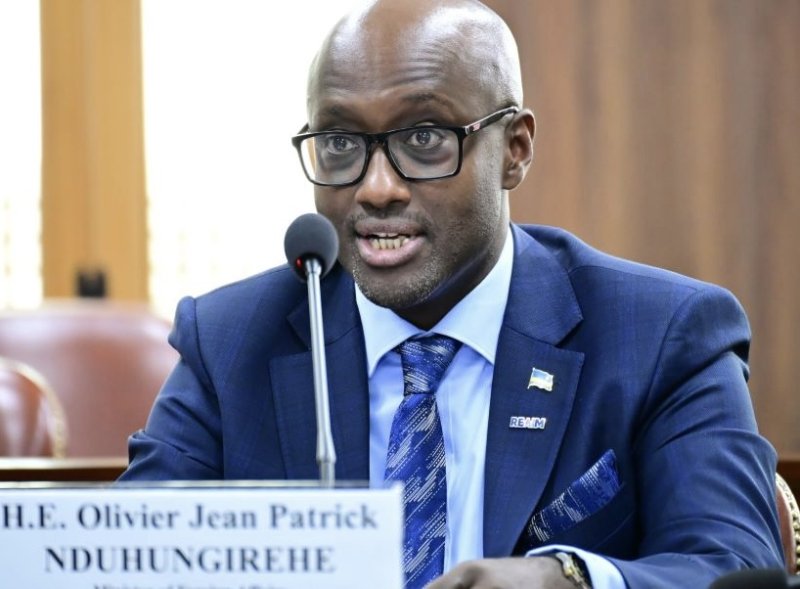 Minisitiri Nduhungirehe yagaragaje ko gushinja u Rwanda gukorera jenoside muri RDC ari 'ubucucu'