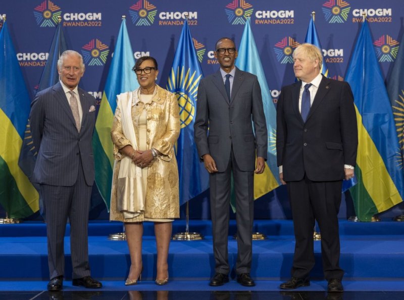 #CHOGM2022: Boris Johnson yashinje Putin guteza inzara ku isi