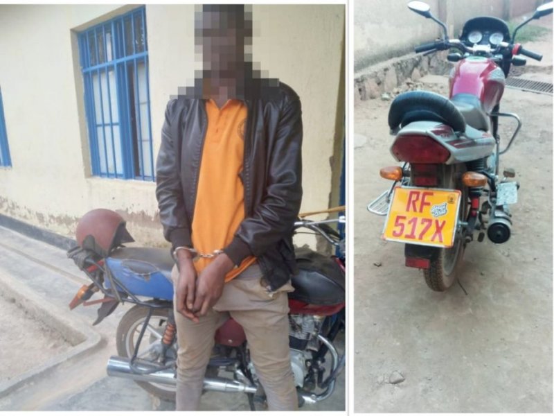 Polisi yataye muri yombi abakekwaho kwiba moto ebyiri zirimo iyambukijwe intara