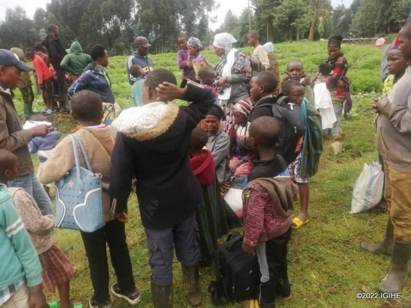 Abanyekongo ba mbere bahunze imirwano ya M23 bageze mu Rwanda