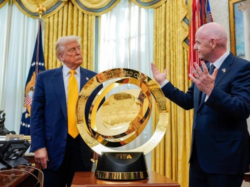 Trump yemeje ko azitabira ‘finale' y'Igikombe cy'Isi cy'Amakipe