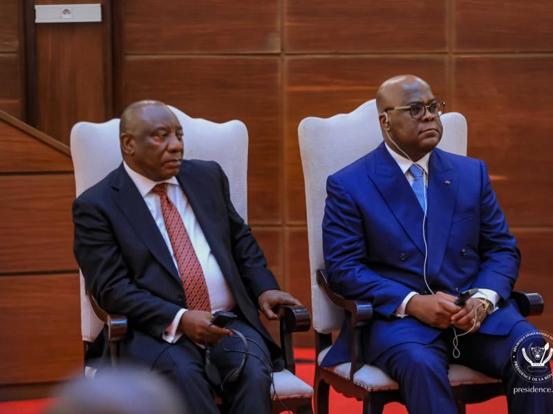 Ramaphosa yaburiye Tshisekedi ko kwica Kabila bishobora gutuma ahirikwa ku butegetsi