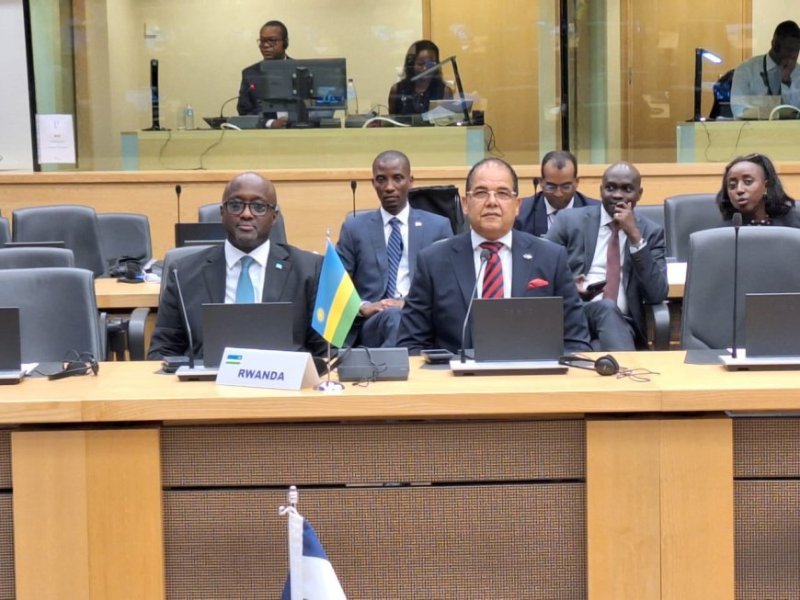 Minisitiri Olivier Nduhungirehe yitabiriye inama ya 121 y'abaminisitiri ba OACPS i Buruseli